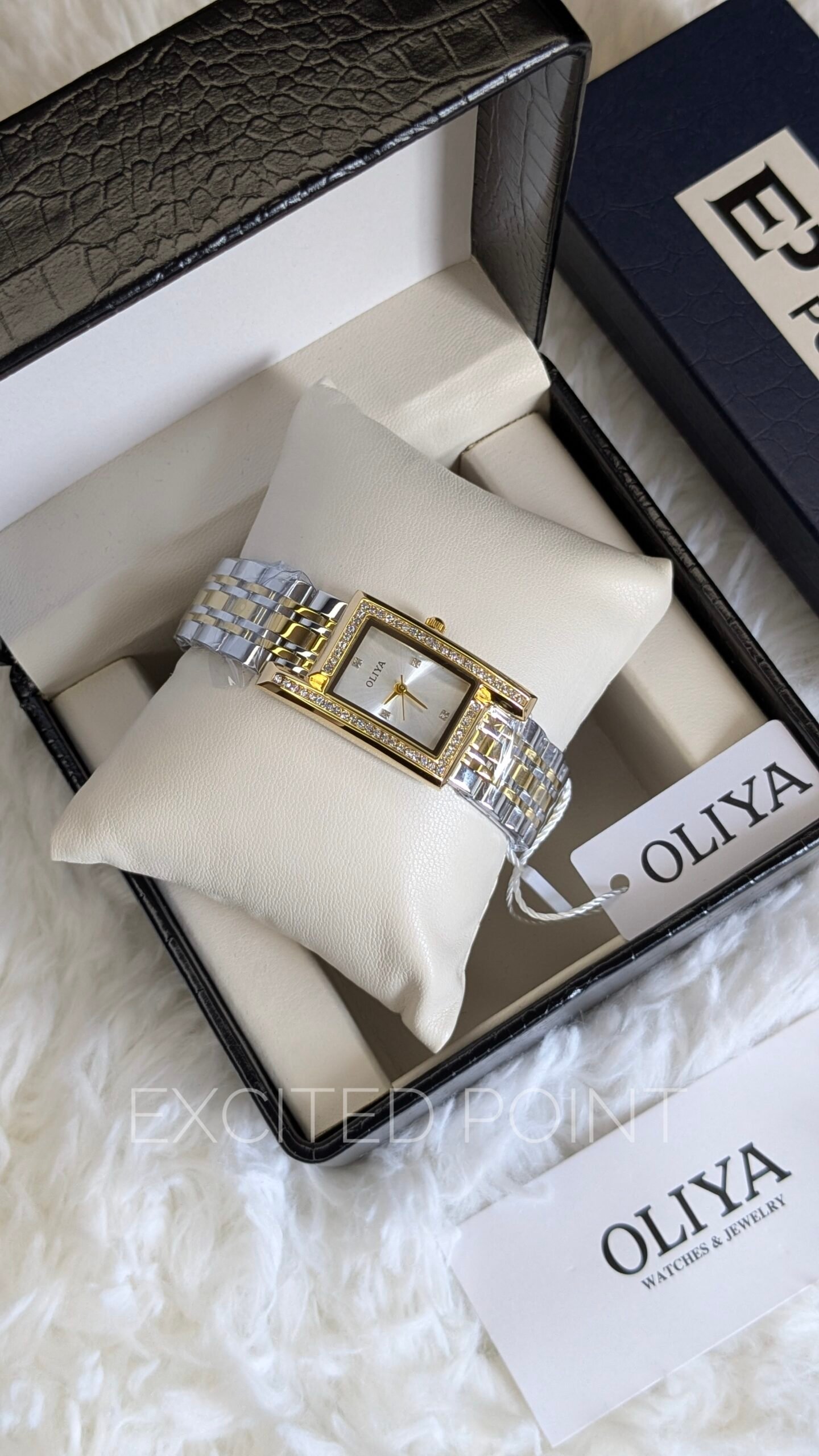 113587 Oliya 6818 Luxury Two Toned Ladies Watch- Official - Image 1