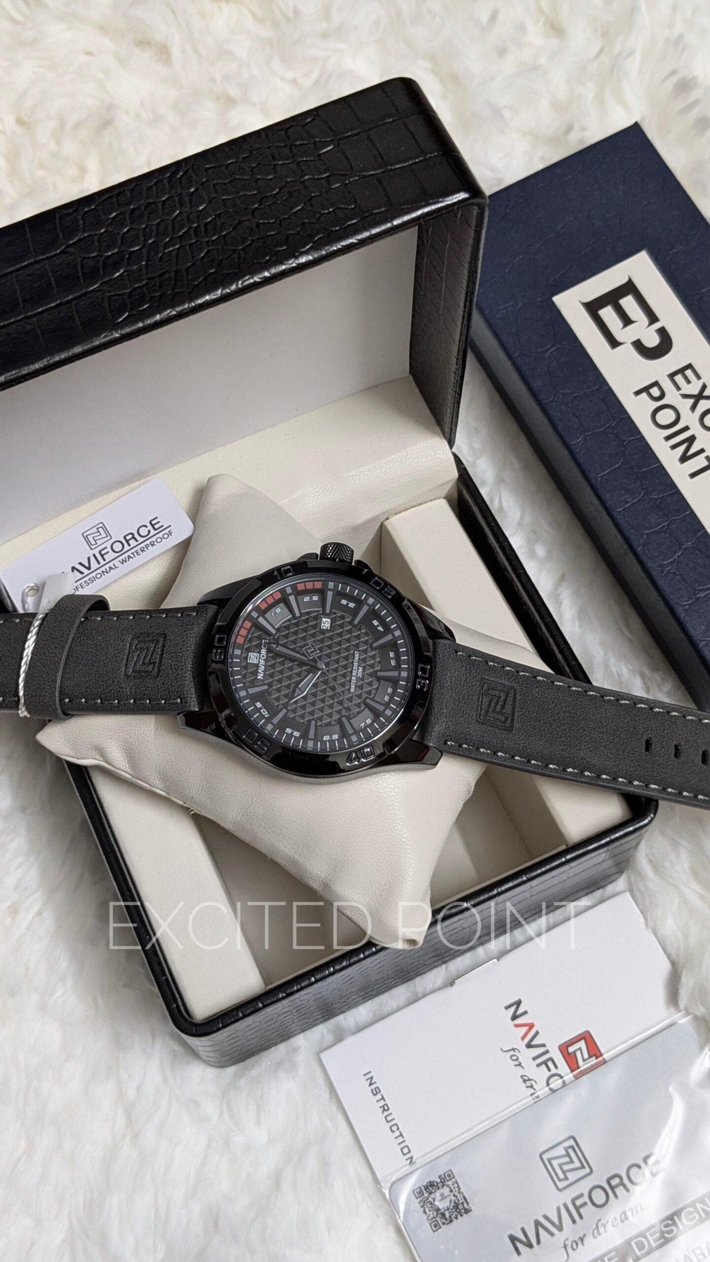 115408 NAVIFORCE Casual Sport Men's Watch NF8023 - Image 1