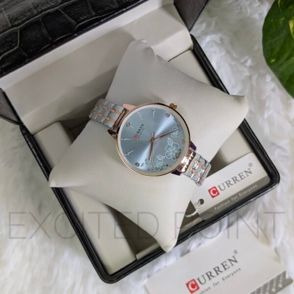 CURREN 9068 Luxury Women's Quartz Watch with Stainless Steel