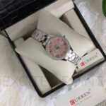 CURREN 9084 Premium Quality Stainless Steel Analog Watch For Women - Women's Fashion