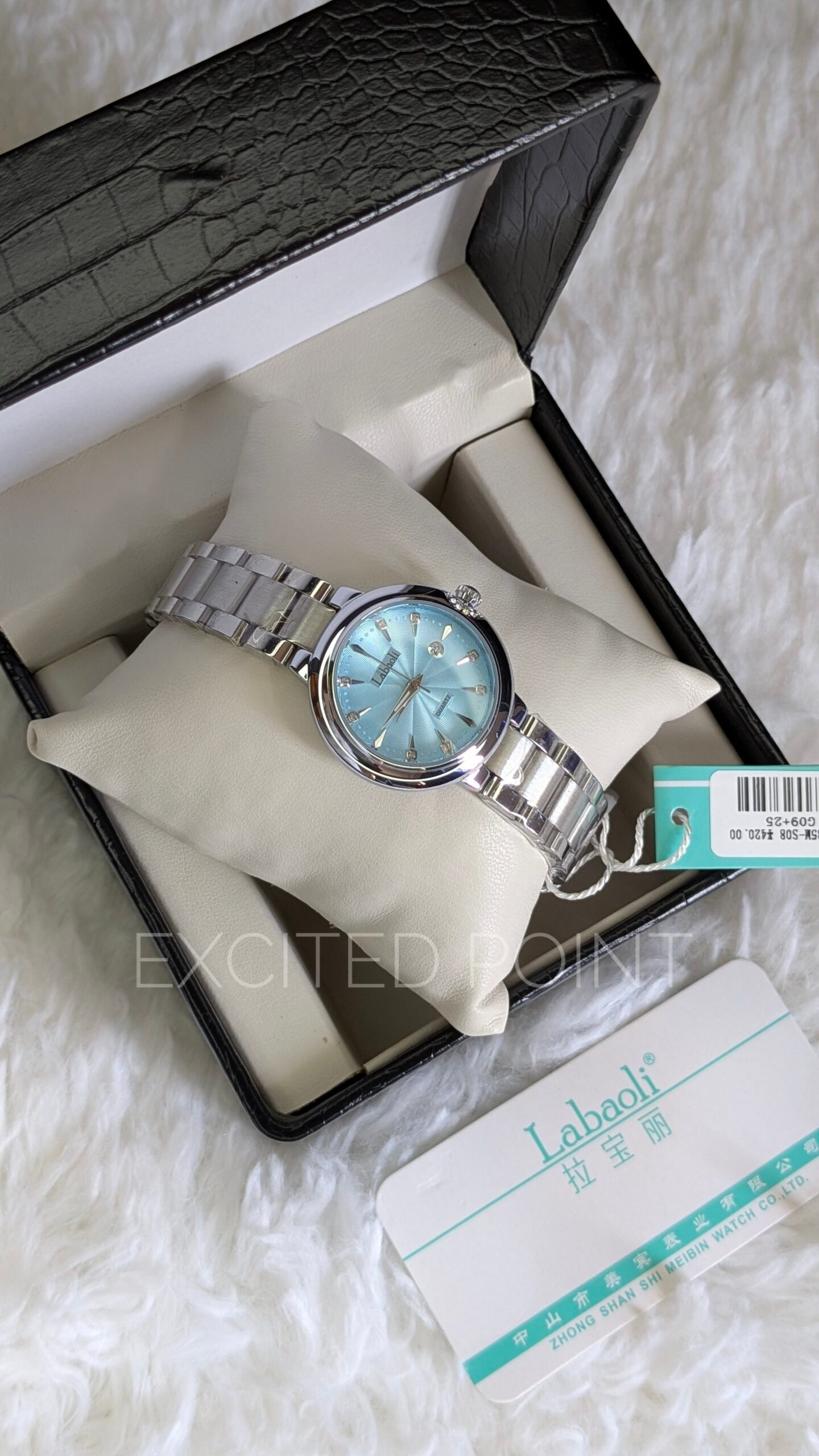 31720 Labaoli LA-585M — SKY BLUE Women’s Luxury Quartz Watch — Womens Fashion - Image 1