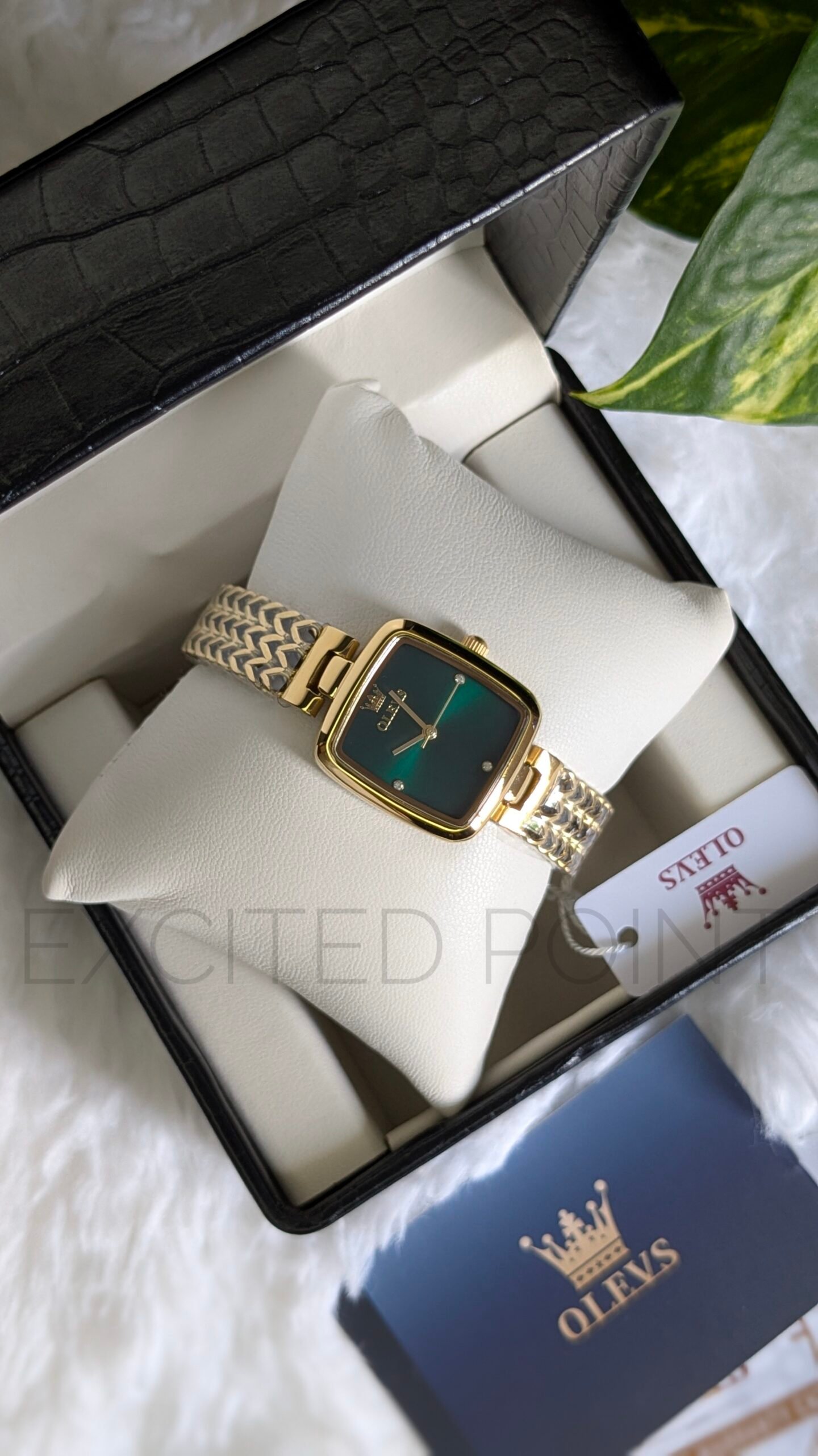 3176 OLEVS-9948 Premium Quality - Luxury Stainless Steel Women's Watch - Image 1