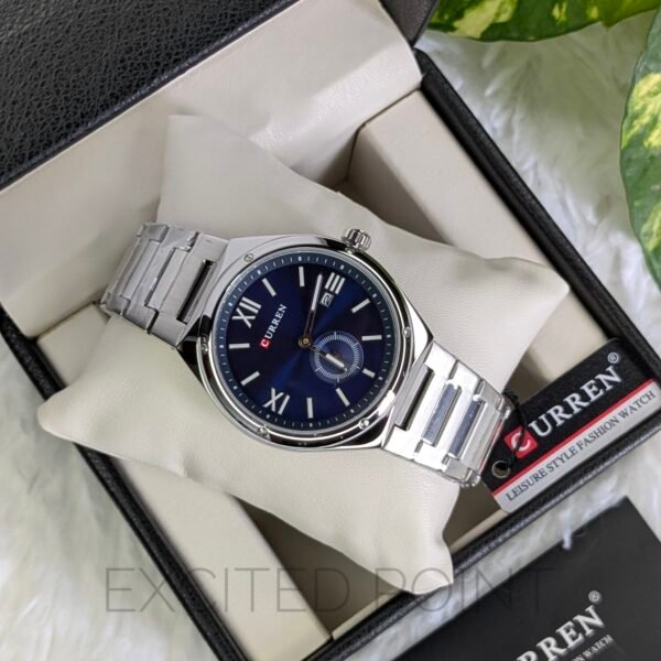 CURREN 8471 Professional Upper class Men’s Quartz Watch — Stainless Steel & Luminous